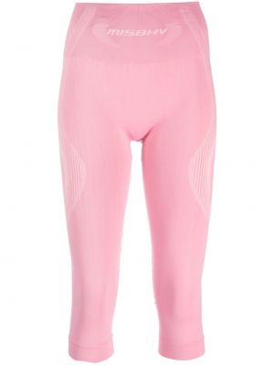 Pantalon de sport à imprimé Misbhv rose