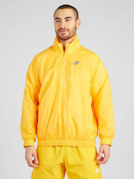 Τζιν μπουφάν Nike Sportswear κίτρινο