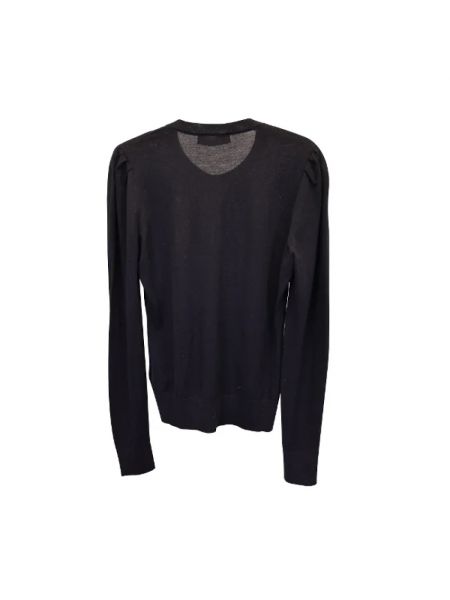 Woll sweatshirt Dolce & Gabbana Pre-owned schwarz