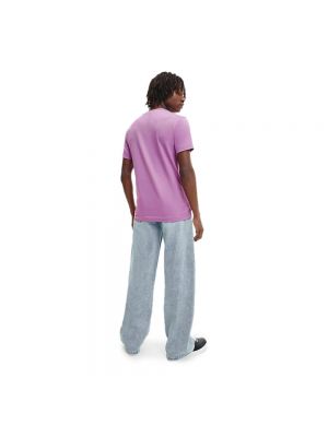 Camisa vaquera Calvin Klein Jeans violeta