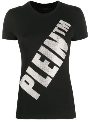 Camiseta de cristal Philipp Plein negro