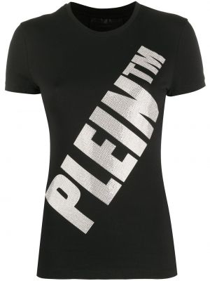 T-shirt en cristal Philipp Plein noir