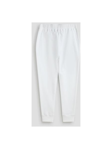 Pantalones de chándal de algodón Dsquared2 blanco