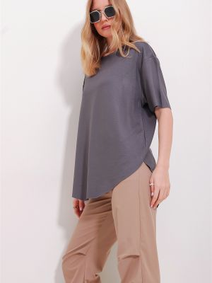 Μπλούζα από μοντάλ Trend Alaçatı Stili