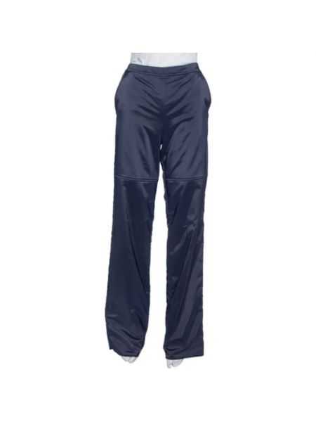 Pantalones Armani Pre-owned azul