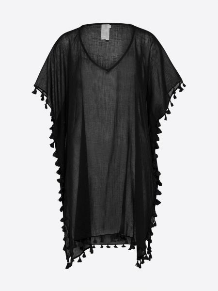 Priliehavé šaty Seafolly čierna