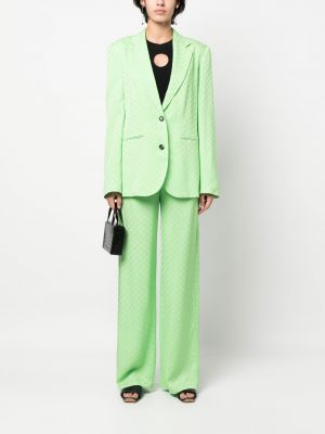 Jacquard blazer Karl Lagerfeld grün