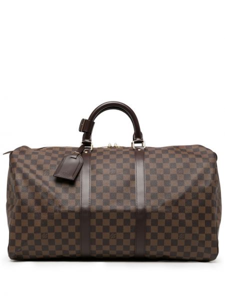 Cestovní taška Louis Vuitton, hnědá