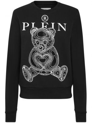 Sweatshirt aus baumwoll mit print Philipp Plein schwarz