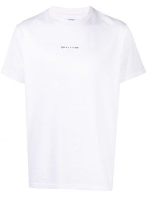 Camiseta con estampado 1017 Alyx 9sm blanco