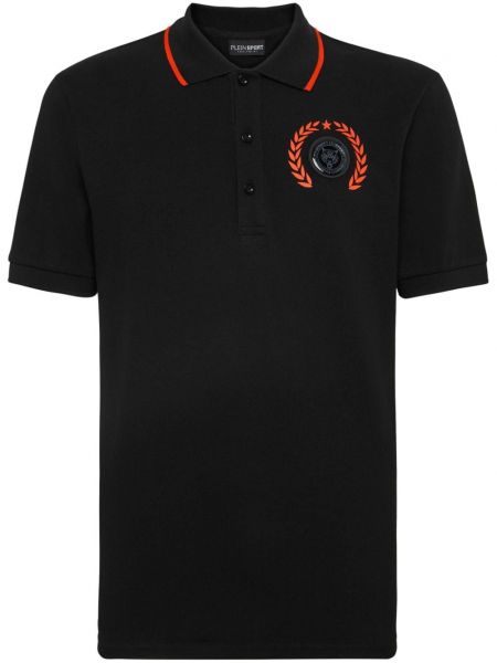 Kokvilnas polo krekls ar tīģera rakstu Plein Sport