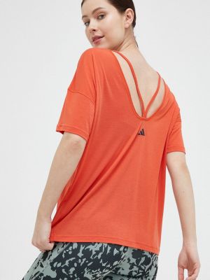 Tričko Adidas Performance oranžové