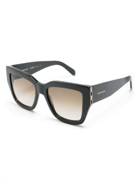Oversize saulesbrilles Ferragamo