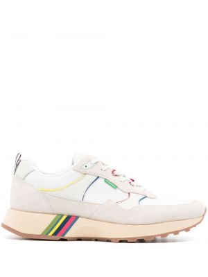 Sneakers in pelle scamosciata Ps Paul Smith bianco