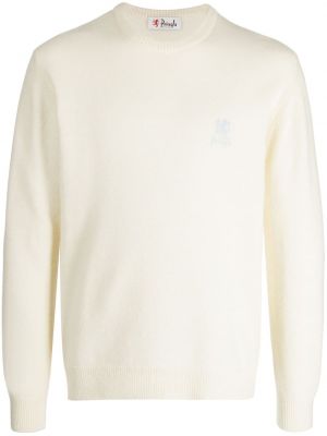 Вълнен пуловер Pringle Of Scotland бяло