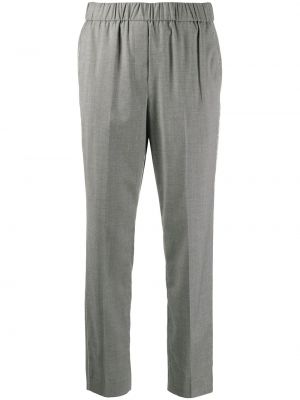 Pantalones de cintura alta Peserico gris