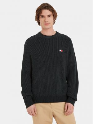 Меланжов пуловер Tommy Jeans