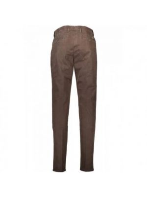 Pantalones slim fit Harmont & Blaine marrón