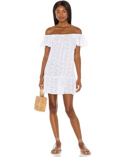 Bílé mini šaty Eberjey