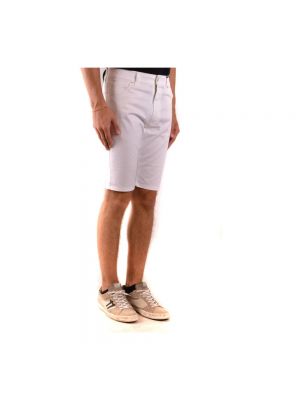Pantalones cortos vaqueros Moschino blanco