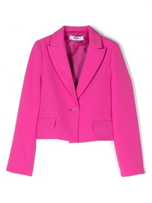 Blazer för tjejer Msgm Kids rosa