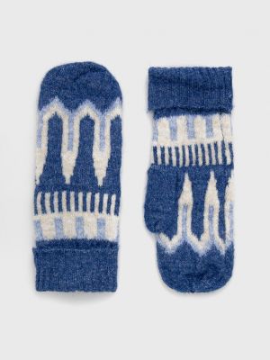 Rękawiczki Vero Moda, niebieski