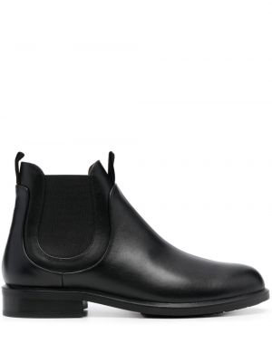 Leder ankle boots Emporio Armani schwarz
