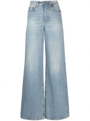 Voľné bavlnené džínsy Saint Laurent