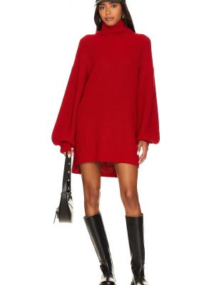 Платье-свитер Show Me Your Mumu красное
