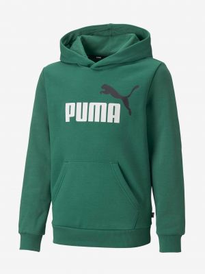 Mikina s kapucňou Puma zelená