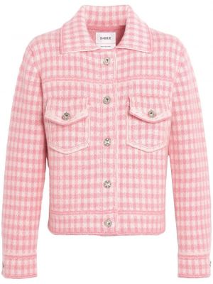 Kašmira džinsa jaka Barrie rozā