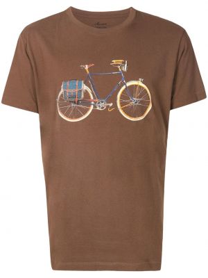 T-shirt con stampa Osklen marrone
