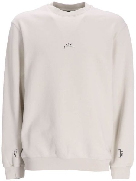 Sweatshirt aus baumwoll mit print A-cold-wall* beige