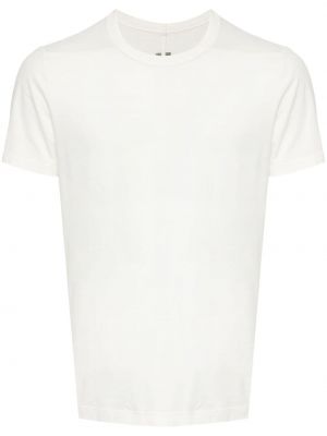 Bavlnené tričko Rick Owens biela