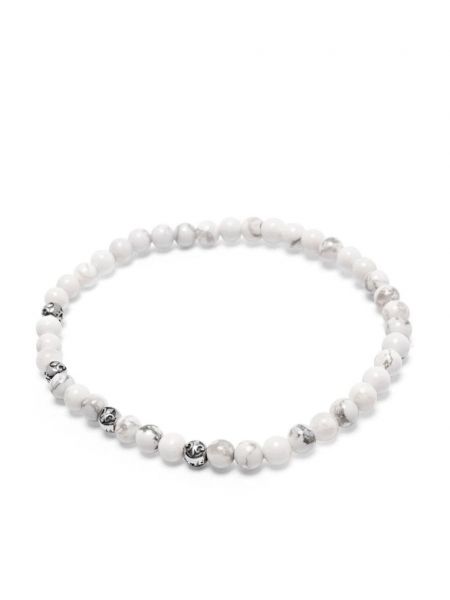 Rokassprādze ar pērlītēm Nialaya Jewelry balts