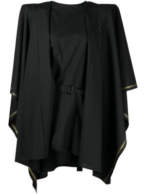 Блуза на райета Junya Watanabe черно