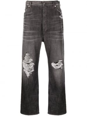 Rippet jeans med normal passform Balenciaga svart