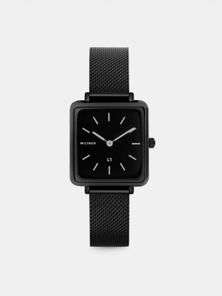 Laikrodžiai iš nerūdijančio plieno Millner juoda