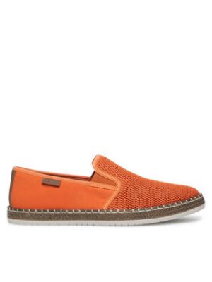 Chaussures de ville Rieker orange