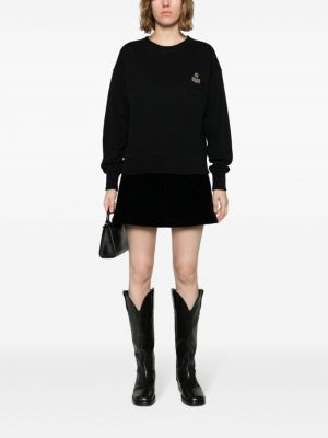 Sweatshirt mit print Marant Etoile schwarz