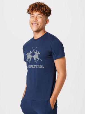 T-shirt La Martina bleu