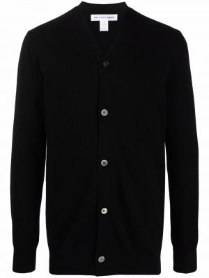 Camisa con escote v Comme Des Garçons Shirt negro