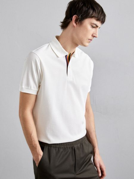 Рубашка-поло PLACKET Paul Smith, white