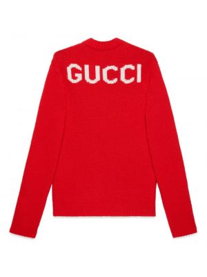 Woll pullover Gucci rot