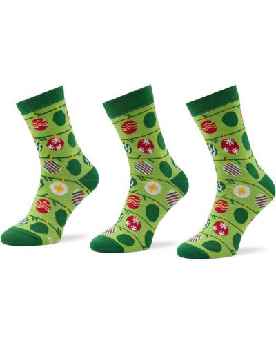 Șosete Rainbow Socks verde