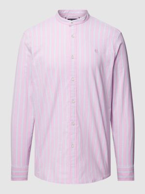 Koszula w paski Mcneal różowa