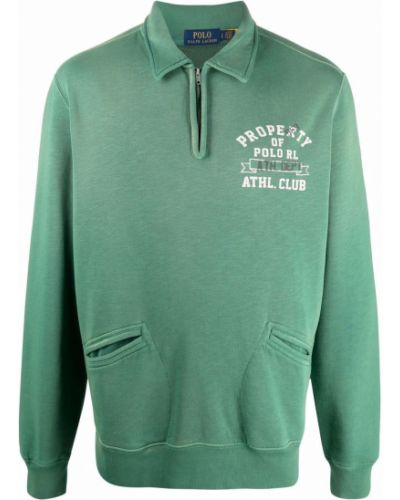 Jersey con estampado de tela jersey Polo Ralph Lauren verde
