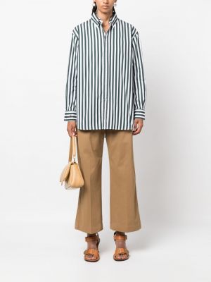 Hedvábná lněná vlněná džínová košile Polo Ralph Lauren