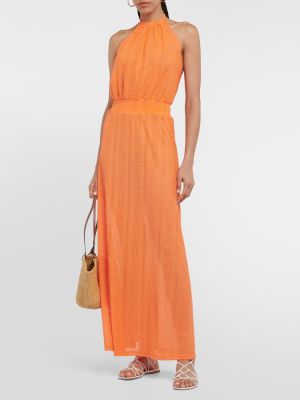 Midi ruha Melissa Odabash narancsszínű