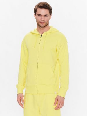 Hoodie United Colors Of Benetton giallo